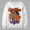 Dunk Low Futura Orange Blaze DopeSkill Sweatshirt Queen Of Hustle Graphic Streetwear - White