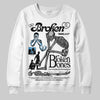Jordan 10 OG “Steel” DopeSkill Sweatshirt Broken Bones Graphic Streetwear - White
