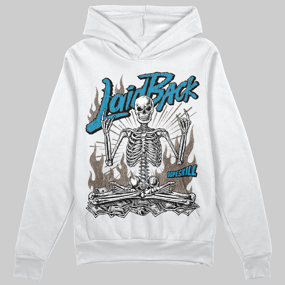 Jordan 3 GS “We Outside” DopeSkill Hoodie Sweatshirt Laid Back Graphic Streetwear - White