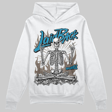 Jordan 3 GS “We Outside” DopeSkill Hoodie Sweatshirt Laid Back Graphic Streetwear - White