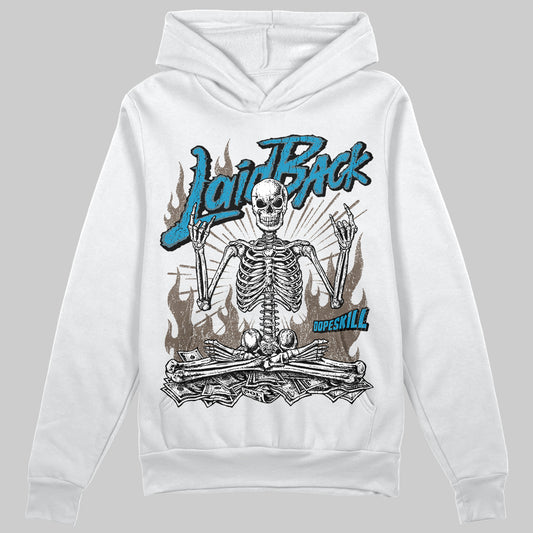 Jordan 3 GS “We Outside” DopeSkill Hoodie Sweatshirt Laid Back Graphic Streetwear - White