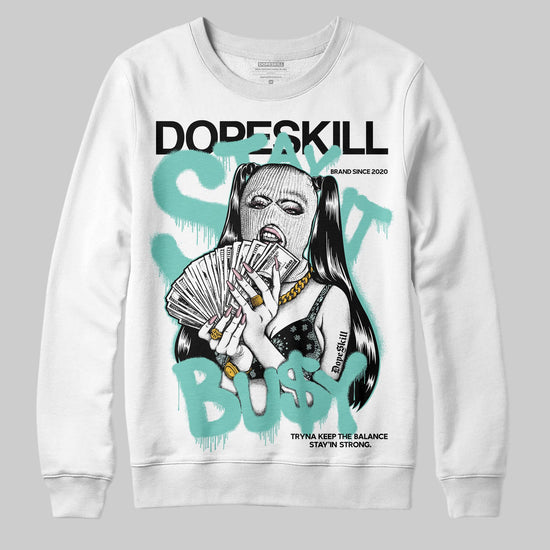Jordan 11 Low "Igloo" DopeSkill Sweatshirt Stay It Busy Graphic Streetwear - White