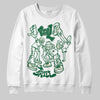 Jordan 13 GS “Pine Green” DopeSkill Sweatshirt Real Y2K Players Graphic Streetwear - White