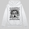 Grey Sneakers DopeSkill Hoodie Sweatshirt Root of Evil Graphic Streetwear  - White