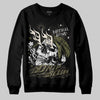 Jordan 3 “Medium Olive” aka “Family Affair” DopeSkill Sweatshirt Drip Season Graphic Streetwear - Black