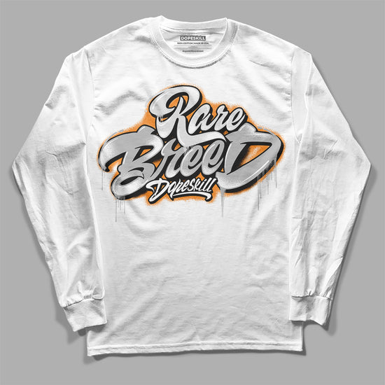 Dunk Low Cool Grey DopeSkill Long Sleeve T-Shirt Rare Breed Type Graphic Streetwear - White