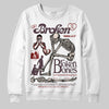 Adidas Samba OG Maroon Gold Metallic DopeSkill Sweatshirt Broken Bones Graphic Streetwear - White