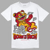 Jordan 7 Retro Cardinal  DopeSkill T-Shirt Born To Be Rich Graphic Streetwear - White 