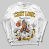 Jordan 5 'Tokyo' DopeSkill Long Sleeve T-Shirt Cant Lose Graphic Streetwear - White