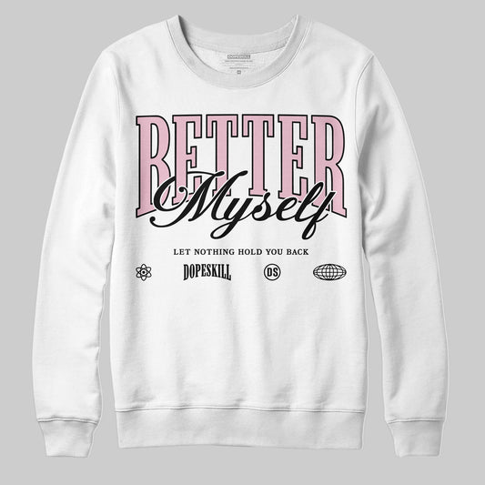 Jordan 5 OG “35th Anniversary” DopeSkill Sweatshirt Better Myself Graphic Streetwear - White