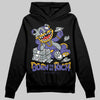 Jordan 4 Retro Lakers DopeSkill Hoodie Sweatshirt Born To Be Rich Graphic Streetwear - black