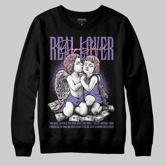 Jordan 11 "Mojave" DopeSkill Sweatshirt Real Lover Graphic Streetwear - Black