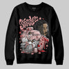 Jordan 40 “Dusty Rose” DopeSkill Sweatshirt Stressless Graphic Streetwear - Black