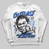 Royal Blue Sneakers DopeSkill Long Sleeve T-Shirt Outlast Graphic Streetwear - White