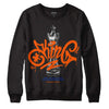 Dunk Low Futura Orange Blaze DopeSkill Sweatshirt King Chess Graphic Streetwear - Black