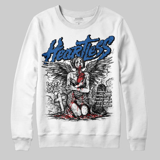 Jordan 11 Low “Space Jam” DopeSkill Sweatshirt Heartless Graphic Streetwear - White