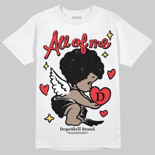 Black and White Sneakers DopeSkill T-Shirt All Of Me Graphic Streetwear - White 