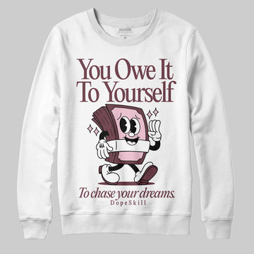 Asics Gel-Cumulus 16 "Port Royal" DopeSkill Sweatshirt Owe It To Yourself Graphic Streetwear - White