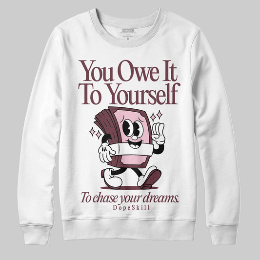 Asics Gel-Cumulus 16 "Port Royal" DopeSkill Sweatshirt Owe It To Yourself Graphic Streetwear - White
