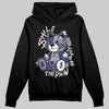 Jordan 1 Retro Low OG Zion Williamson Voodoo Alternate DopeSkill Hoodie Sweatshirt Smile Through The Pain Graphic Streetwear - Black