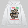 Jordan 11 Retro 285 Atlanta DopeSkill Hoodie Sweatshirt The Mouth With No Droughts Graphic Streetwear - White