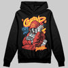 Red Sneakers DopeSkill Hoodie Grind Pray Graphic Streetwear - Black