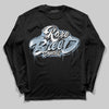 Jordan 40 “Blue Suede” DopeSkill Long Sleeve T-Shirt Rare Breed Type Graphic Streetwear - Black