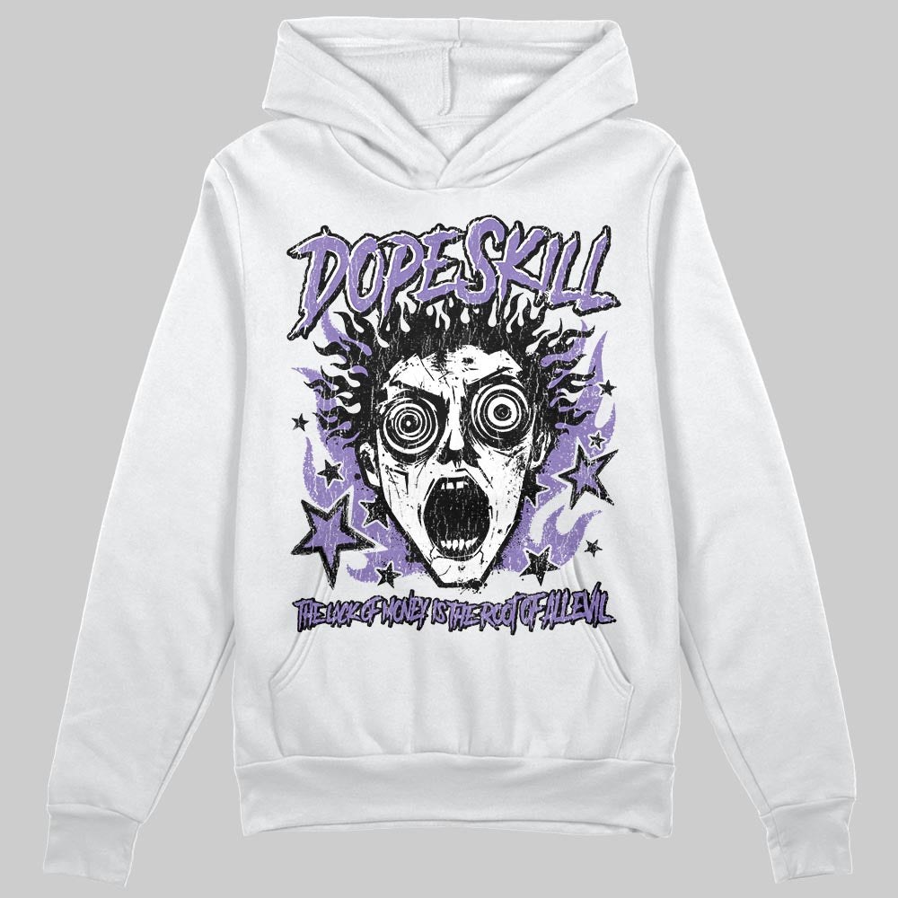 Jordan 11 "Mojave" DopeSkill Hoodie Sweatshirt Root of Evil Graphic Streetwear - White