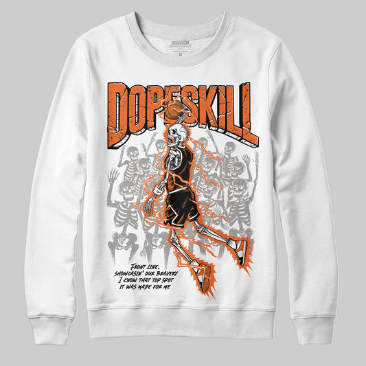 Jordan 1 Retro High OG Shattered Backboard (2025) DopeSkill Sweatshirt Thunder Dunk Graphic Streetwear - White