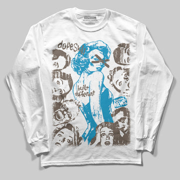 Jordan 3 GS “We Outside” DopeSkill Long Sleeve T-Shirt Built Different Graphic Streetwear - White 