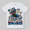 Jordan 3 Retro OG Rare Air DopeSkill Toddler Kids T-shirt Born To Be Rich Graphic Streetwear - White 