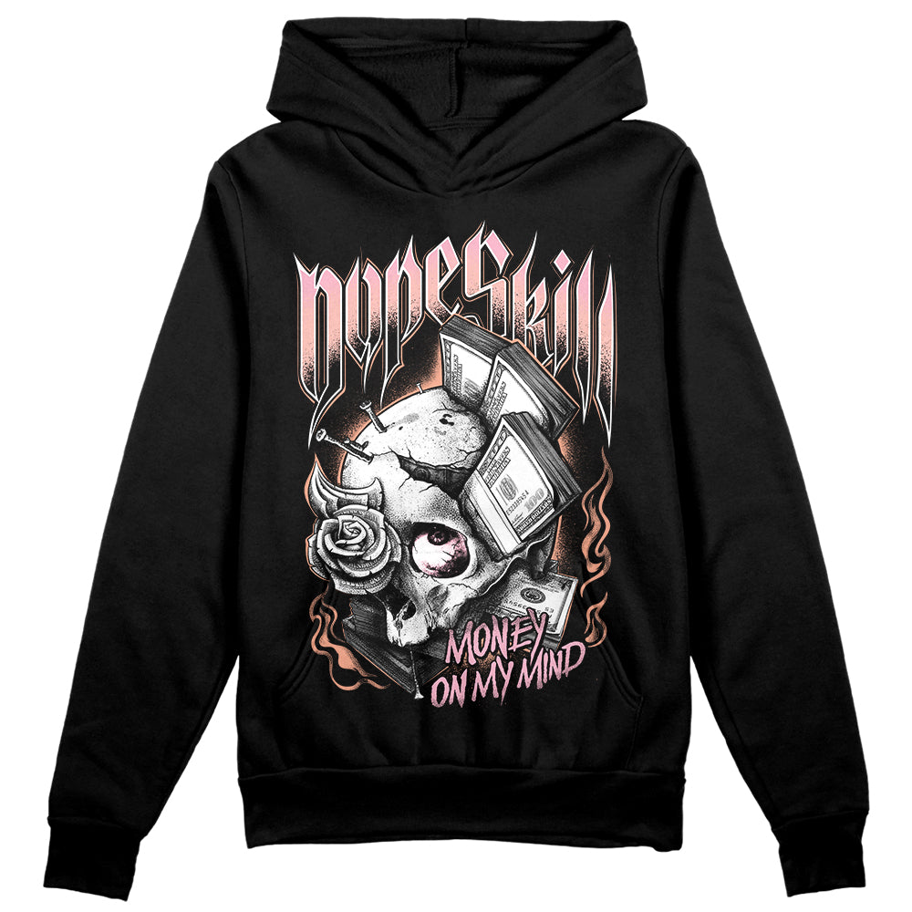 Jordan 11 Low “Legend Pink” DopeSkill Hoodie Sweatshirt Money On My Mind Graphic Streetwear - Black