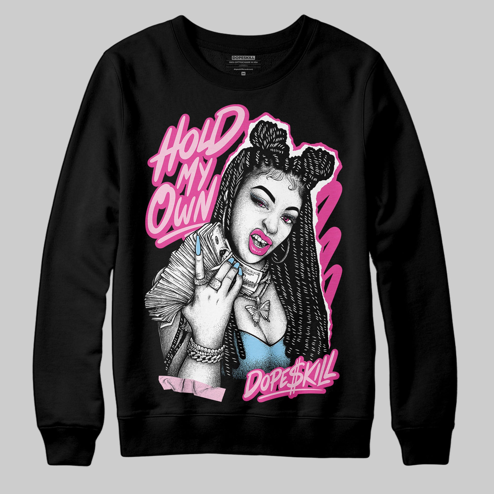 Jordan 6 “Doernbecher” DopeSkill Sweatshirt New H.M.O Graphic Streetwear - Black