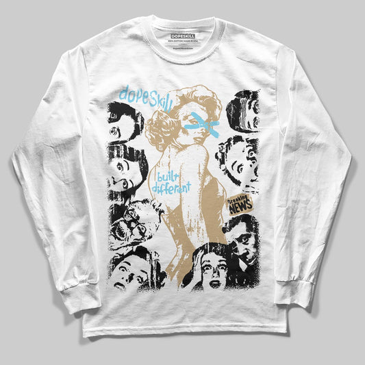 Jordan 11 City Pack “H-Town” DopeSkill Long Sleeve T-Shirt Built Different Graphic Streetwear - White
