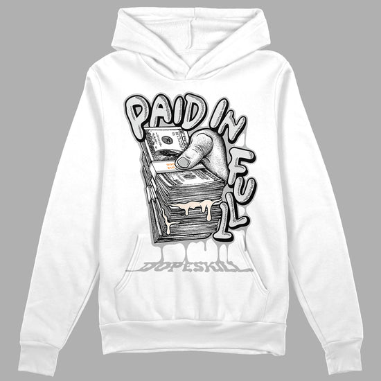 Dunk Low Cool Grey DopeSkill Hoodie Sweatshirt Paid In Full Graphic Streetwear - White