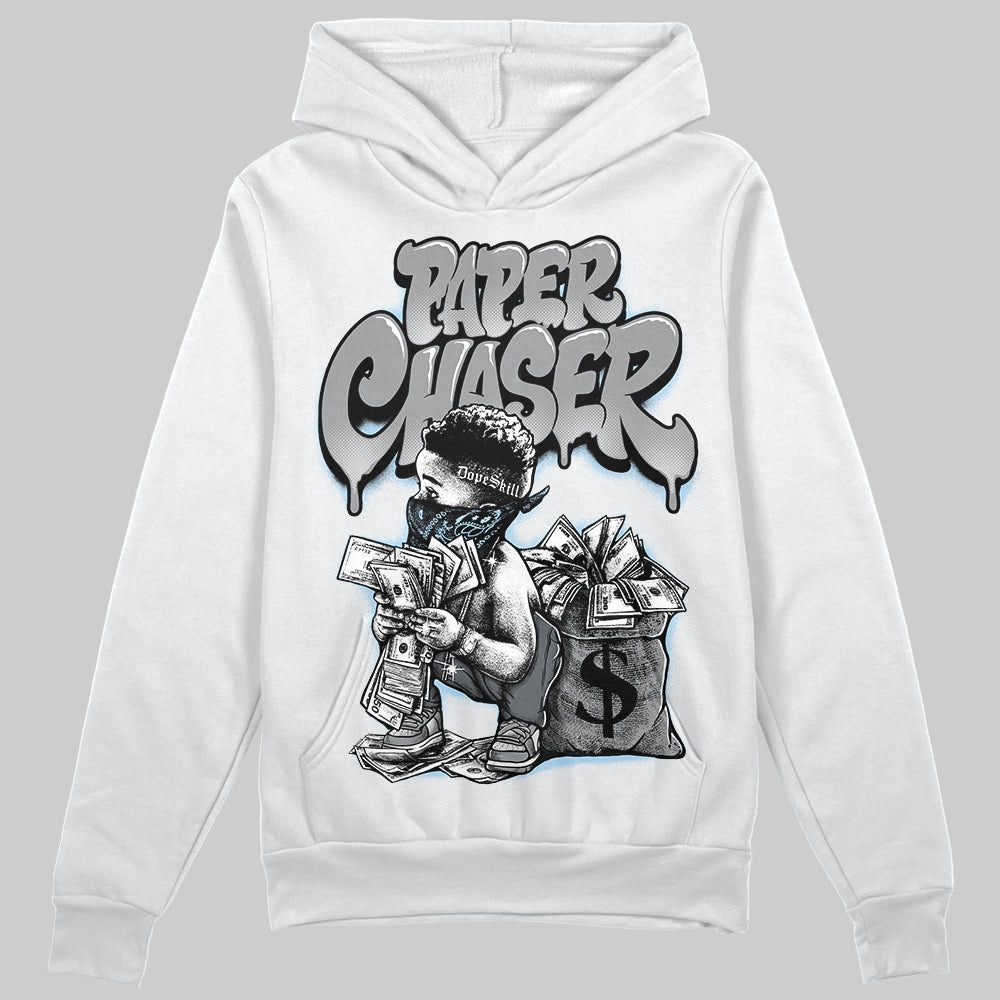 Jordan 5 Retro Wolf Grey (2026) DopeSkill Hoodie Sweatshirt Paper Chaser Boy Graphic Streetwear - White