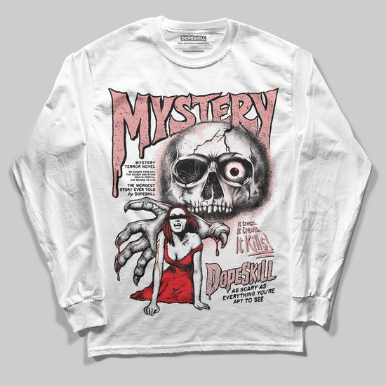 Jordan 40 “Dusty Rose” DopeSkill Long Sleeve T-Shirt Mystery Ghostly Grasp Graphic Streetwear - White