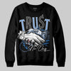 Jordan 4 WMNS 'Forget Me Not' DopeSkill Sweatshirt Trust No One Graphic Streetwear - Black