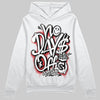 Jordan 11 “Bred Velvet” DopeSkill Hoodie Sweatshirt No Days Off Graphic Streetwear - White