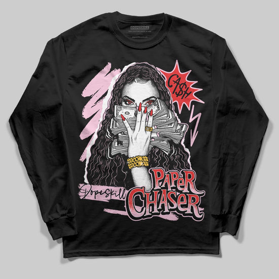 Awake NY x Air Jordan 5 Arctic Pink DopeSkill Long Sleeve T-Shirt NPC Graphic Streetwear - Black