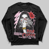 Awake NY x Air Jordan 5 Arctic Pink DopeSkill Long Sleeve T-Shirt NPC Graphic Streetwear - Black