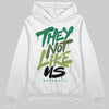 Foamposite Pro 'Pine Green' DopeSkill Hoodie Sweatshirt They Not Like Us Graphic Streetwear - White