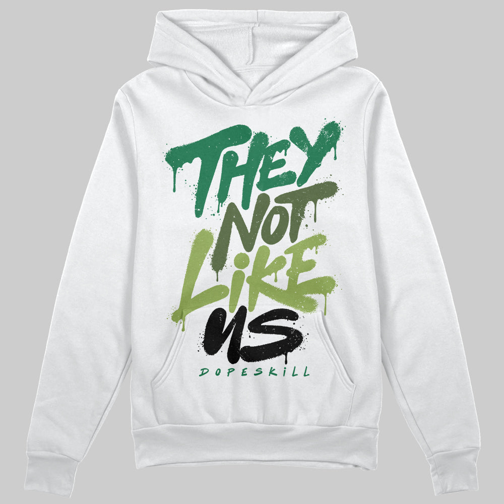 Foamposite Pro 'Pine Green' DopeSkill Hoodie Sweatshirt They Not Like Us Graphic Streetwear - White