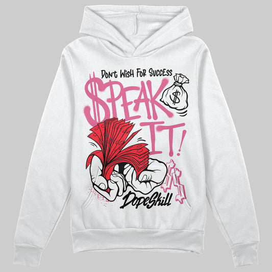 Diesel Pink S - Serendipity Pro-X1 Trainers DopeSkill Hoodie Sweatshirt Speak It Graphic Streetwear - White