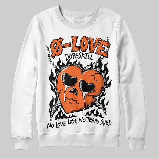 Jordan 1 Retro High OG Shattered Backboard (2025) DopeSkill Sweatshirt Crying Heart Graphic Streetwear - White