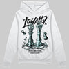 Black and White Sneakers DopeSkill Hoodie Loyalty Graphic Streetwear - White 