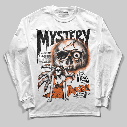 Jordan 1 Retro High OG Shattered Backboard (2025) DopeSkill Long Sleeve T-Shirt Mystery Ghostly Grasp Graphic Streetwear - White