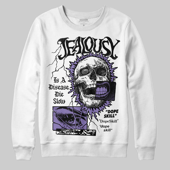 Jordan 11 "Mojave" DopeSkill Sweatshirt Jealousy Graphic Streetwear - White