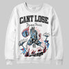 Jordan 3 Retro OG Rare Air DopeSkill Sweatshirt Cant Lose Graphic Streetwear - White