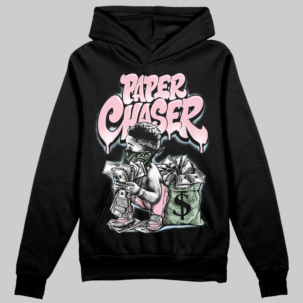 Jordan 4 Retro Valentine's Day (2026) (GS) DopeSkill Hoodie Sweatshirt Paper Chaser Boy Graphic Streetwear - Black